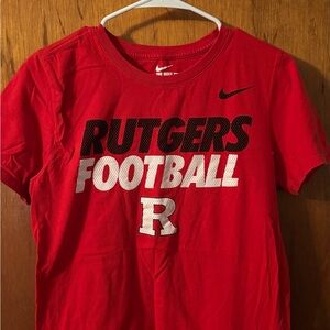 Nike Red Rutgers Football Tee